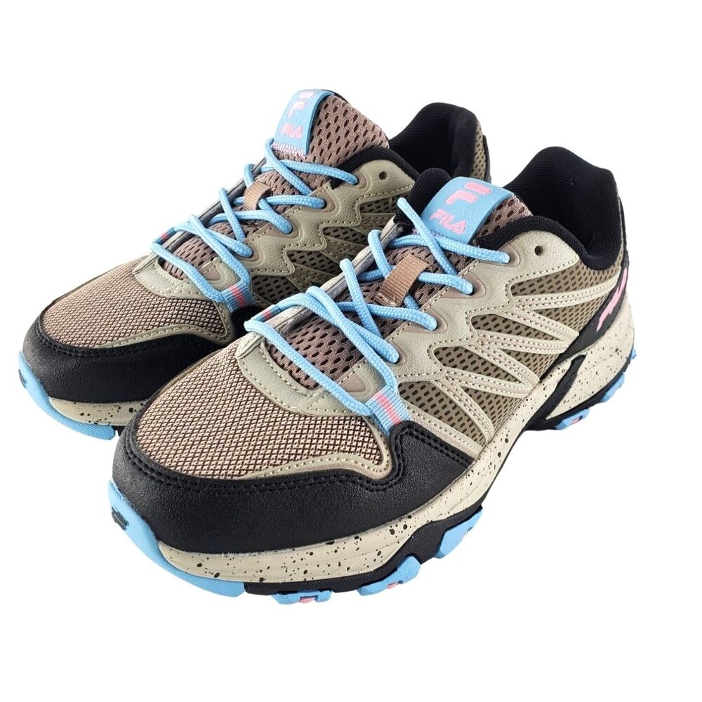 FILA 6 Women Sneakers Quadrix Activewear Colorful Athletic Trail Running Shoes
